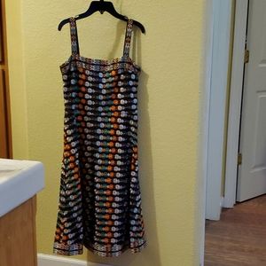 Tory Burch Embroidered Floral Mesh Dress